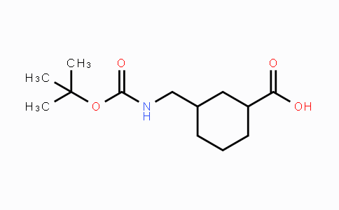 CAS No. 145149-55-9, 3-(tert-Butoxycarbonylamino-methyl)-cyclohexanecarboxylic acid