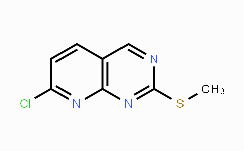 CAS No. 352328-41-7, 7-Chloro-2-(methylthio)pyrido[2,3-d]pyrimidine