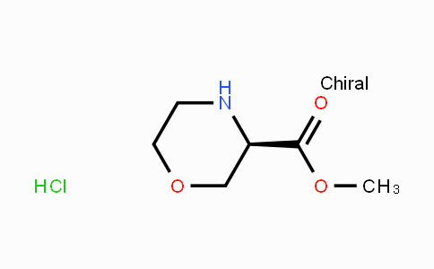CAS No. 1187929-55-0, (R)-Methyl morpholine-3-carboxylate hydrochloride