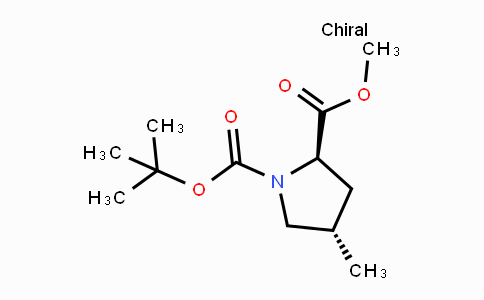 CAS No. 879374-49-9, Methyl (2R,4S)-1-Boc-4-methylpyrrolidine-2-carboxylate