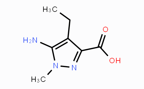 CAS No. 70500-80-0, Ethyl 5-amino-1-methylpyrazole-3-carboxylic acid