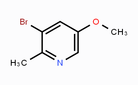 CAS No. 1256823-49-0, 3-Bromo-5-methoxy-2-methylpyridine