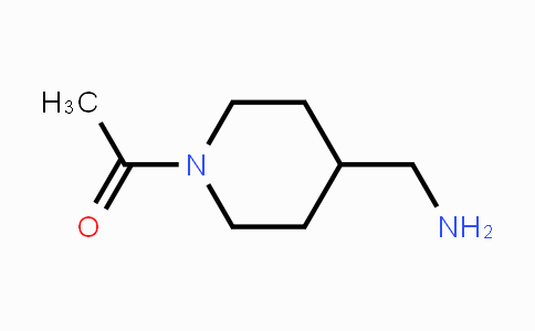 CAS No. 77445-06-8, 1-(1-Acetyl-4-piperidinyl)methanamine