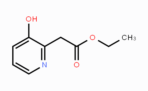 CAS No. 2584-12-5, Ethyl 2-(3-hydroxypyridin-2-yl)acetate