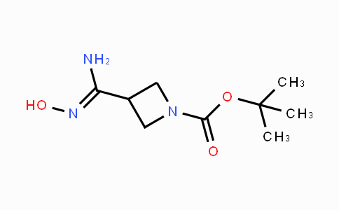 CAS No. 1309207-05-3, tert-Butyl 3-(N'-hydroxycarbamimidoyl)-azetidine-1-carboxylate