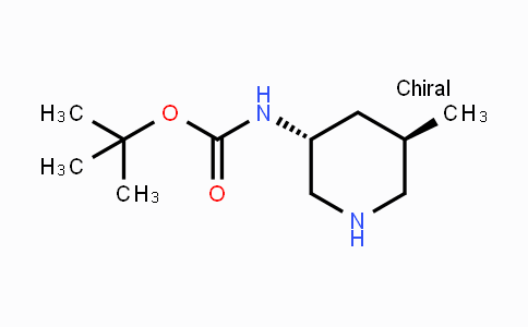 CAS No. 1227919-32-5, (3R,5R)-3-(Boc-amino)-5-methylpiperidine