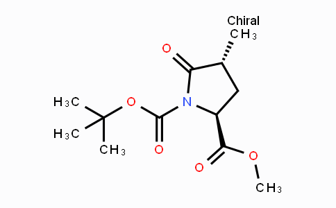 CAS No. 196394-49-7, Methyl (2S,4R)-1-(tert-butoxycarbonyl)-4-methylpyroglutamate