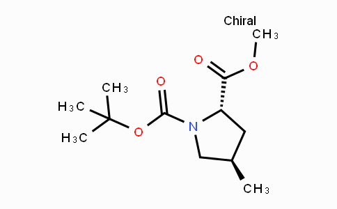 CAS No. 138512-74-0, Methyl (2S,4R)-1-Boc-4-methylpyrrolidine-2-carboxylate