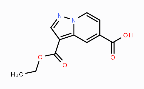 CAS No. 1427195-44-5, Pyrazolo[1,5-a]pyridine-3,5-dicarboxylic acid 3-ethyl ester