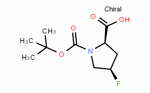 CAS No. 681128-51-8, (2R,4R)-1-Boc-4-fluoropyrrolidine-2-carboxylic acid