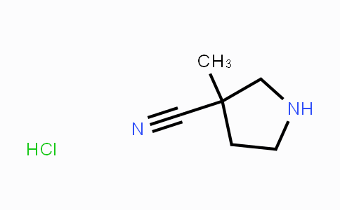 CAS No. 1205750-61-3, 3-Cyano-3-methylpyrrolidine hydrochloride