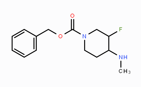 CAS No. 845256-60-2, 1-Cbz-3-fluoro-4-methylaminopiperidine