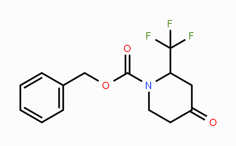 CAS No. 911298-12-9, 1-Cbz-4-oxo-2-(trifluoromethyl)piperidine