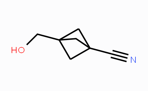 CAS No. 1370705-39-7, 3-(Hydroxymethyl)bicyclo-[1.1.1]pentane-1-carbonitrile