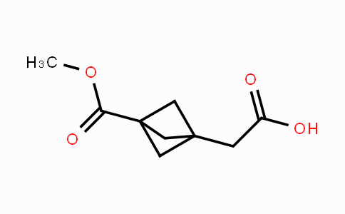 CAS No. 1113001-63-0, 2-(3-(Methoxycarbonyl)bicyclo-[1.1.1]pentan-1-yl)acetic acid