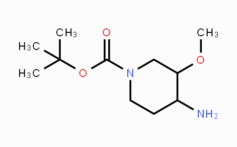 CAS No. 1260639-98-2, 1-Boc-3-methoxy-piperidin-4-ylamine