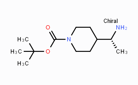 CAS No. 1036027-86-7, (R)-1-Boc-4-(1-aminoethyl)piperidine