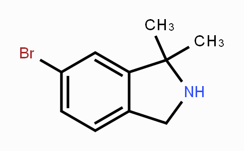CAS No. 1368153-67-6, 5-Bromo-3,3-dimethyl-1,2-dihydroisoindole