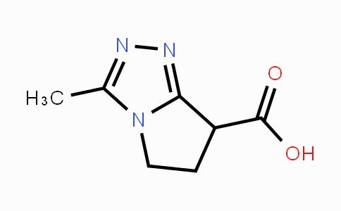 CAS No. 1190392-04-1, 3-Methyl-6,7-dihydro-5H-pyrrolo-[2,1-c][1,2,4]triazole-7-carboxylic acid