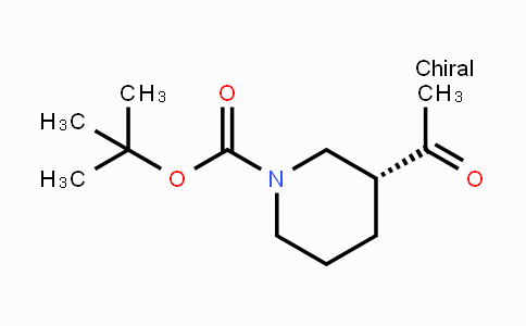 CAS No. 942143-25-1, (R)-1-Boc-3-acetylpiperidine