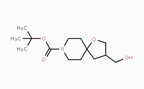 CAS No. 1330763-99-9, 8-Boc-1-oxa-8-azaspiro[4.5]decane-3-methanol