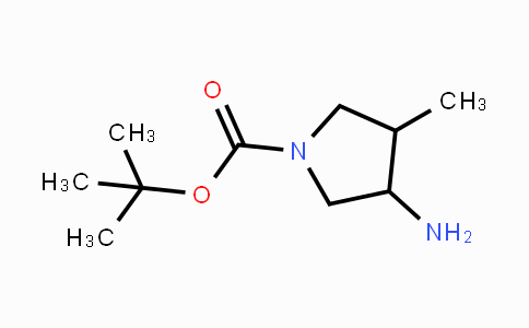 CAS No. 889947-50-6, 1-Boc-3-amino-4-methylpyrrolidine