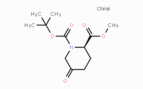 CAS No. 448963-98-2, Methyl (2R)-1-Boc-5-oxopiperidine-2-carboxylate