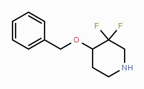 CAS No. 1206540-59-1, 4-(Benzyloxy)-3,3-difluoropiperidine