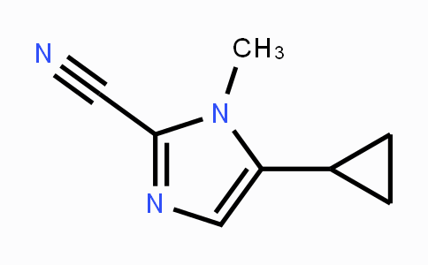 CAS No. 1403766-95-9, 2-Cyano-5-cyclopropyl-1-methyl-1H-imidazole
