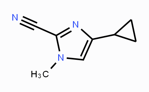CAS No. 1403766-85-7, 2-Cyano-4-cyclopropyl-1-methyl-1H-imidazole