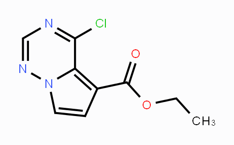 1408064-98-1 | Ethyl 4-chloropyrrolo[2,1-f]-[1,2,4]triazine-5-carboxylate