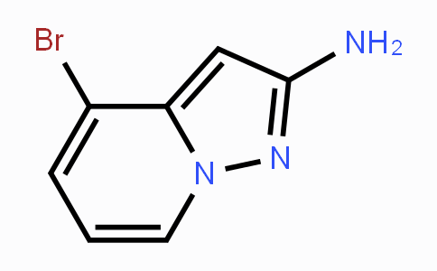 CAS No. 1404309-51-8, Pyrazolo[1,5-a]pyridin-2-amine, 4-bromo-