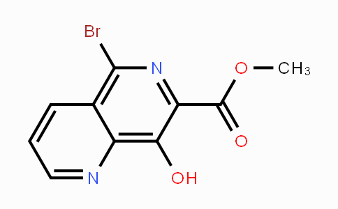 CAS No. 410544-37-5, 1,6-Naphthyridine-7-carboxylic acid, 5-bromo-8-hydroxy-, methyl ester
