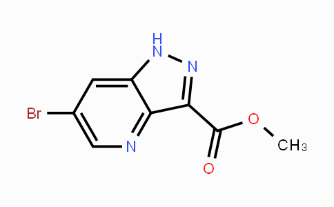 CAS No. 1363380-66-8, Methyl 6-bromo-1H-pyrazolo-[4,3-b]pyridine-3-carboxylate
