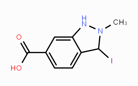 CAS No. 1363381-42-3, 3-Iodo-2-methyl-1H-indazole-6-carboxylic acid