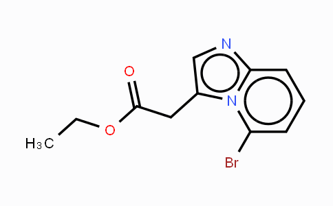 CAS No. 1363381-02-5, Ethyl 4-bromoimidazo[1,2-a]pyridine-3-acetate
