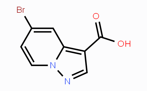 CAS No. 1101121-05-4, 5-Bromopyrazolo[1,5-a]pyridine-3-carboxylic acid