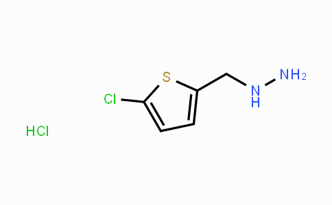 CAS No. 887592-42-9, 2-Chloro-5-(hydrazinomethyl)-thiophene hydrochloride
