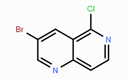 CAS No. 1211588-58-7, 3-Bromo-5-chloro-1,6-naphthyridine