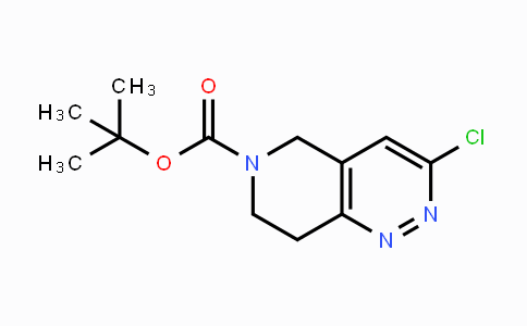 CAS No. 1251015-71-0, 6-Boc-3-chloro-5,6,7,8-tetrahydropyrido-[4,3-c]pyridazine