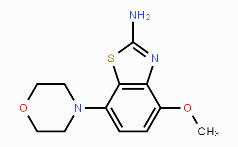 CAS No. 383865-57-4, 2-Amino-4-methoxy-7-morpholinobenzo[d]thiazole