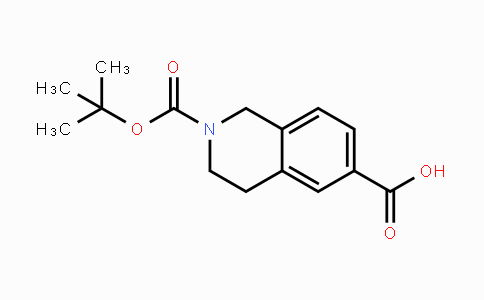 CAS No. 170097-67-3, 2-Boc-1,2,3,4-tetrahydro-isoquinoline-6-carboxylic acid