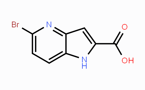 800401-52-9 | 5-Bromo-1H-pyrrolo[3,2-b]pyridine-2-carboxylic acid