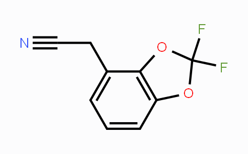 CAS No. 157437-24-6, (2,2-Difluoro-benzo[1,3]dioxol-4-yl)acetonitrile