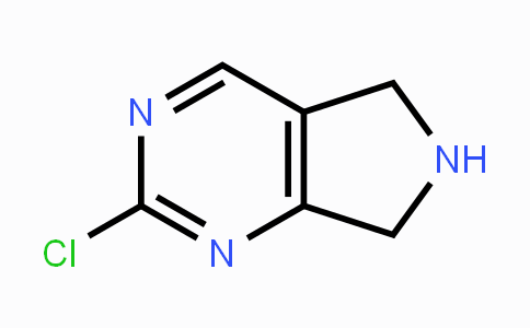 CAS No. 954232-71-4, 2-Chloro-6,7-dihydro-5H-pyrrolo[3,4-d]pyrimidine