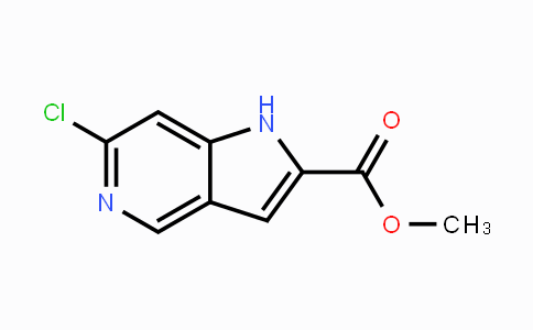 CAS No. 1260381-43-8, Methyl 6-chloro-5-azaindole-2-carboxylate