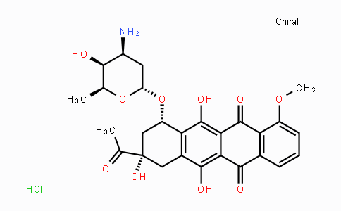 CAS No. 23541-50-6, Daunorubicin Hydrochloride