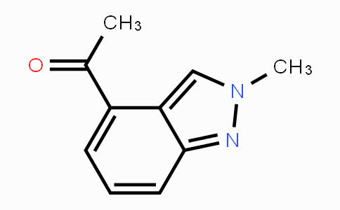 CAS No. 1159511-27-9, 4-Acetyl-2-methyl-2H-indazole