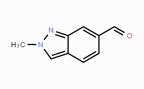CAS No. 1337881-08-9, 2-Methyl-2H-indazole-6-carboxaldehyde