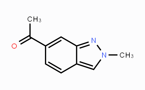 CAS No. 1159511-29-1, 6-Acetyl-2-methyl-2H-indazole